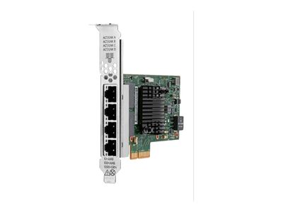 Placa Red Hpe Pcie 4 Puertos Base-t Ethernet 1 Gb