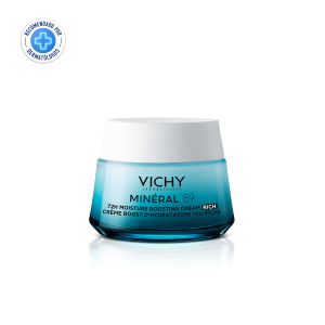Crema hidratante facial Mineral 89: textura rica - Vichy