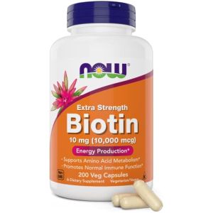NOW Foods Extra Strength Biotin 10000mcg / 10 mg -