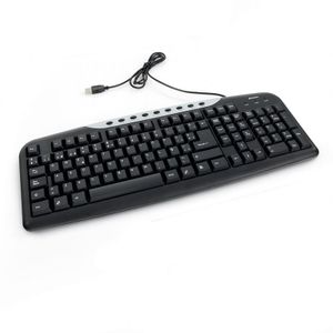Teclado Verbatim Con cable - Negro - 98109