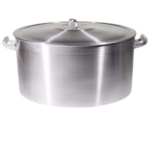Cacerola 40 Cm Aluminio 25 Lts Menaje El Siglo