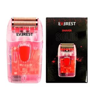 Everest Maquina Afeitadora Shaver Solid Cristal Barberia