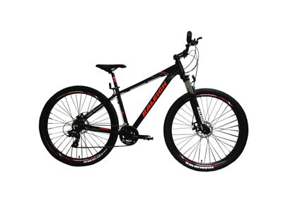 Bicicleta Raleigh 2.0 Aluminio 21" Negro con Rojo