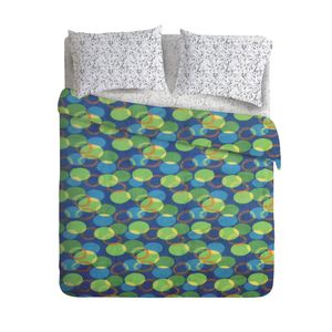 Manta Polar Estampada Full Jamaica Green