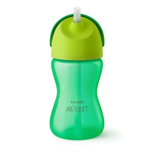 Vaso Avent Straw Cup 300ml Verde SCF798/01