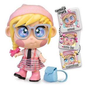 Trotties Muñeca 25cm Emoji Ojos Magicos Cambian Set Original