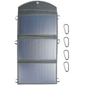 Panel Solar Plegable Portátil Gadnic Cargador USB 30w 3 Paneles