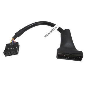 Cable adaptador USB 3.0 20 pines macho a USB 2.0 9 pines hembra NISUTA - NSADUS32