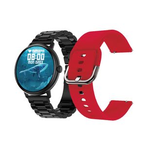 Smartwatch X-view Quantum Q8 + Malla de Regalo Ip68 Metal Rojo