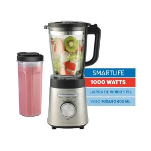 Licuadora de Pie Smartlife + Vaso Mix&Go SL-BL1402PN