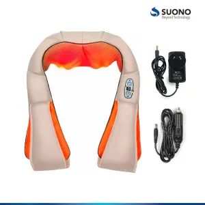 Masajeador Cervical Espalda Cuello Pie Shiatsu Calor Lumbar