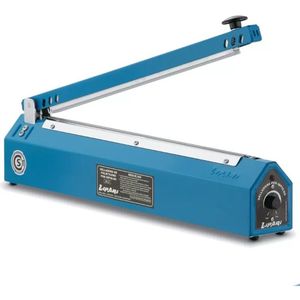 Selladora de Bolsas 40 Cm Tipo Cizalla con Corte Lipari Azul Cc400az