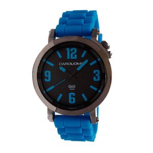 Reloj Hombre Caro Uomo malla silicona azul CU02 PUBL