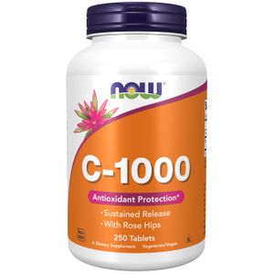 Now Foods Vitamina C-1000, liberación sostenida