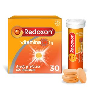 Redoxon 1 Gr Comprimidos Efervescente Vitamina C x 30 Comp. $4.906