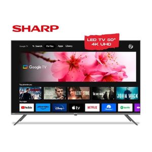 Smart Tv Uhd Sharp 4k 50  Google Tv S5023us6g