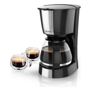 Cafetera Eléctrica Acero Inoxidable Suono de Filtro 1200 Ml