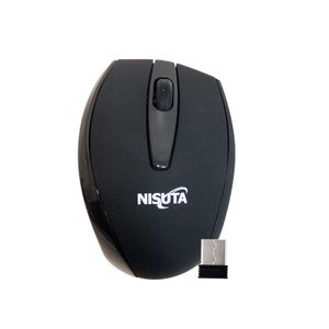 Mouse Inalámbrico USB 3D 1200DPI Nisuta NSMOW32N Negro