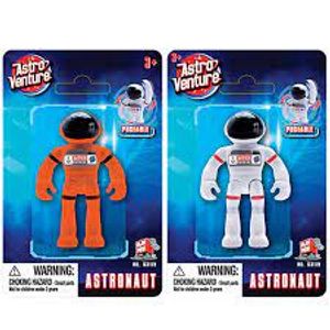 Astro Venture Playset Astronauta Blanco y Naranja