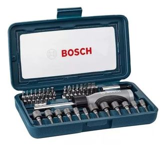 Set Puntas-dados Bosch Para Atornillar 46 Pzas