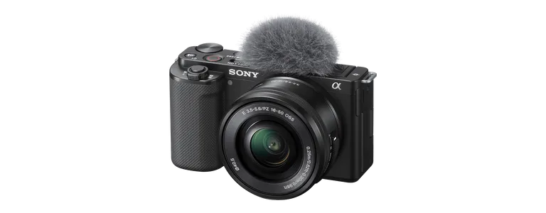 Sony Alpha ZV-E10 - APS-C - Cámara Vlog sin Espejo con Lentes  Intercambiables, Color Negro : : Electrónicos