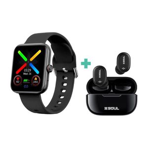 Smartwatch Haxly Kube Pro + Auriculares Soul Tws 700