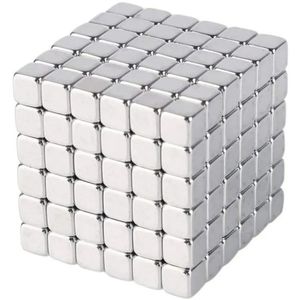 Neocube set de 216 cubos magnéticos de neodimio de 5mm con caja metálica