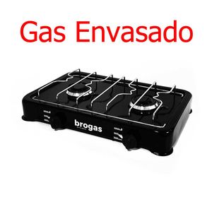 Anafe a Gas Envasado Brogas 8202