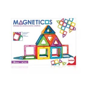 Magneticos Set De Boques Imantados 26 Piezas Antex 1261