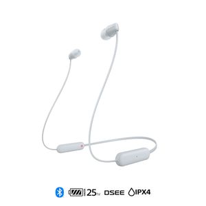 Auriculares In ear SONY Bluetooth Inalámbricos | WI-C100 Blanco
