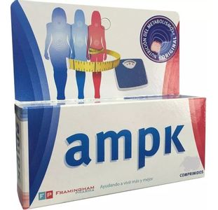 Suplemento En Comprimidos Ampk Adelgazante En Caja 30 Unid.