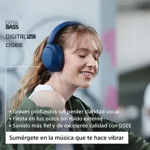 Sony WH-XB910 Extra Bass, auricualares Bluetooth con hasta 30 horas de  música