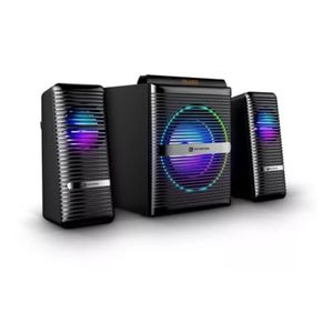 istema De Sonido 2.1 Bafle Potenciado Spectrum Ken Brown Color Negro