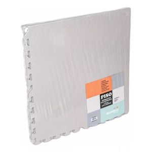 Multieva Piso De Goma Eva 4 Piezas 60cm Color Blanco 93214bl