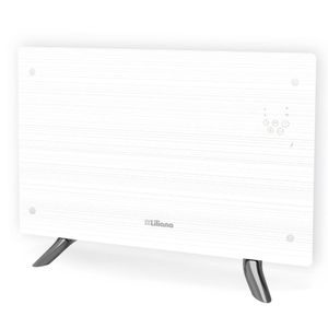 Vitroconvector Liliana Vidrio Pie/Pared 2200W PPV450 Blanco