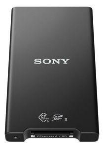Lector de tarjetas memoria SD y CFexpress tipo A Sony MRW-G2 $299.999 Llega mañana Retiro en 48hs