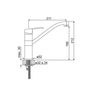 Fv arizona best sale cocina monocomando