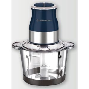 Picadora Procesadora De Alimentos Bowl De Vidrio 500w 2l - AZUL