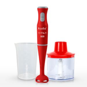 Minipimer Mixer De Mano Kudu Con Vaso Dosificador Y Picador