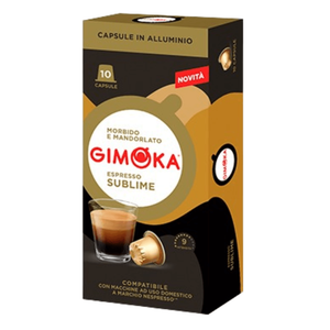 Cápsulas de Café Gimoka Espresso Sublime Aluminio 10 Cápsulas