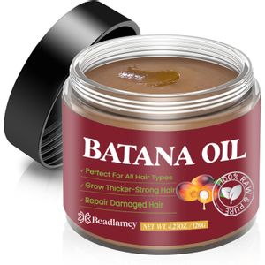 Aceite de batana Beadlamey crudo, 100% puro, sin refinar, Dr. Sebi, 125 ml