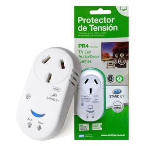Protector De Tension Tv Smart Led Audio/deco Games Pr4