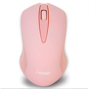 Mouse Inalámbrico Ergonómico Noganet NGM-680RS Rosa
