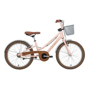 Bicicleta Infantil Rodado 20” Acero Nathor Antonella Rosa