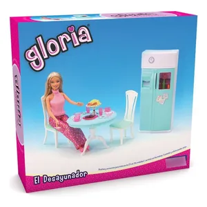 Juguete El Desayunador Gloria Muebles Muñecas 29cm