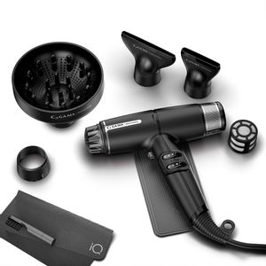 Secador De Pelo Gama IQ Lite Ultra Liviano Profesional Color Negro