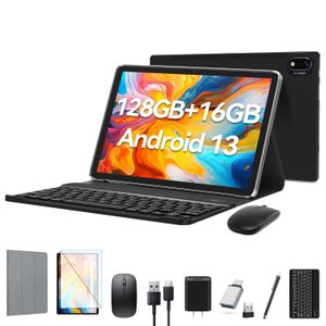 Tablet Kimlok Android 13 de 10 pulgadas, 128 GB de ROM+16 GB de RAM, 1 TB 5G