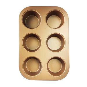 Molde Muffins x6 Hudson Total Cobre Antiadherente