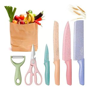 Set de Cuchillos Profesionales para Cocina de Acero Inoxidab