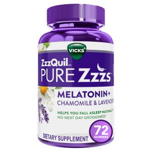 Vicks ZzzQuil Pure Zzzs Gomitas de melatonina para